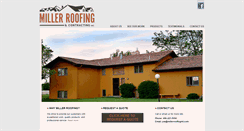 Desktop Screenshot of millerroofingmt.com